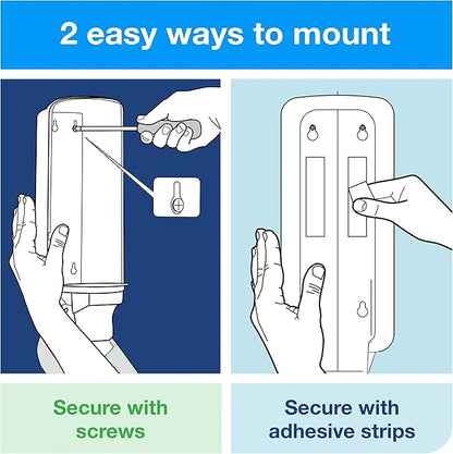 Tork Liquid Skincare Dispenser, White S1 System Compatible, for Soap, Sanitizer 6 x 1 Pack (570020A)