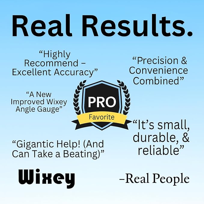 Wixey Digital Planer Gauge – Electronic Digital Readout & Thickness Measuring Tool – Accurate Calibration & Digital Dimensions – Perfect Portable Planer Accessory for Woodworking Upgrade