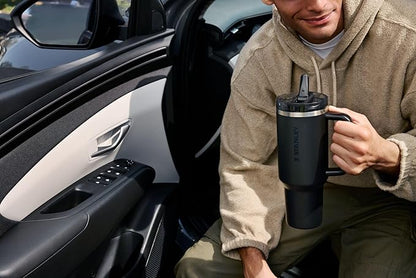 STANLEY Quencher ProTour Flip Straw Tumbler with Leakproof Lid | Built-In Straw & Handle | Cupholder Compatible for Travel | Insulated Stainless Steel Cup | BPA-Free