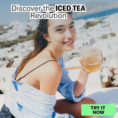 Waterdrop Hydration Cubes With Vitamin C, B Vitamins and Electrolytes, 3 Iced Tea Flavor Electrolyte Variety Pack, Flavored Water Enhancer Cubes for Still & Sparkling Water, Sugar Free, 36 Count