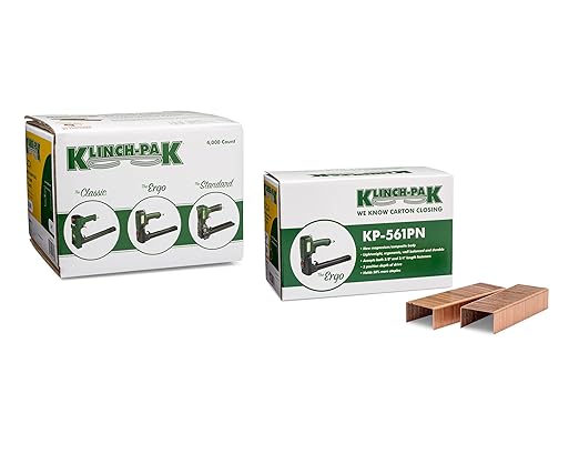 C-3/4 Carton Staple 1-1/4 inch Crown with 3/4 inch Leg Length, 4000 per case - SIM CC34, C34 or JK561, Ideal for Wood and Sheet Metal Projects in Construction, DIY and Office/Retail