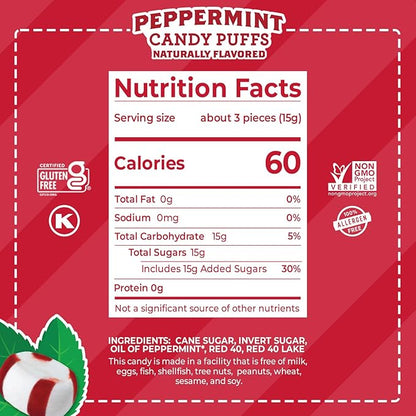Red Bird Soft Peppermint Candy Mints, Bulk Candy Individually Wrapped, Branded Wrapper, 1000 ct