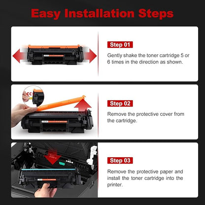 071H 071 High Capacity Toner Cartridge Replacement for Canon 071 Black Toner Cartridge for Canon ImageCLASS LBP122dw MF273dw MF272dw MF275dw LBP120 MF270 Printer (Black,2 Pack)