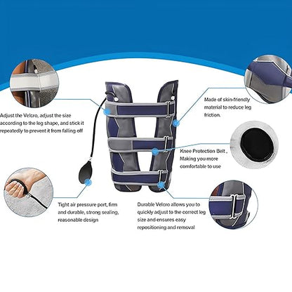 Leg Correction Belt - Adjustable Posture Corrector Belt - O/X Air Pressure Corrector Bandage, Bow Leg corrector, Easy to Correct for Children and Adults