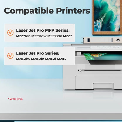 30X Toner Cartridges M227fdn M203dw M227fdw Compatible for HP 30A Black Toner Cartridges Works with HP Laser Jet Pro MFP M227fdn, M203dw, MFP M227fdw M227sdn, M203dn M203d, HP30X CF230X (2 Pack)