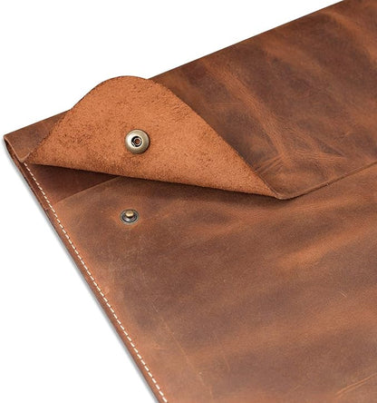 MegaGear Top Grain Leather MacBook Bag Laptop Sleeve for MacBook Pro and MacBook Air Case - 16 Inch - 15 Inch - 15.5 Inch (M4, M3, M2, M2, M1, Pro & Max) 2020 to 2024 Models