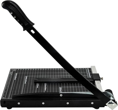 Precision Paper Cutter for A4/B5/A5/B6/B7, 10x13 inches, 70GSM Capacity, Metal Base Black