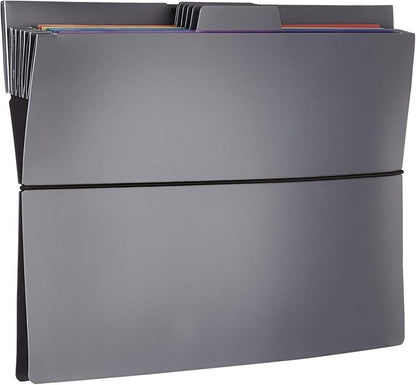 Amazon Basics 36-inch Hanging File Folders - Multicolor Letter Size File Organization System - Vertical Paper Storage for Home Office, School & Classroom