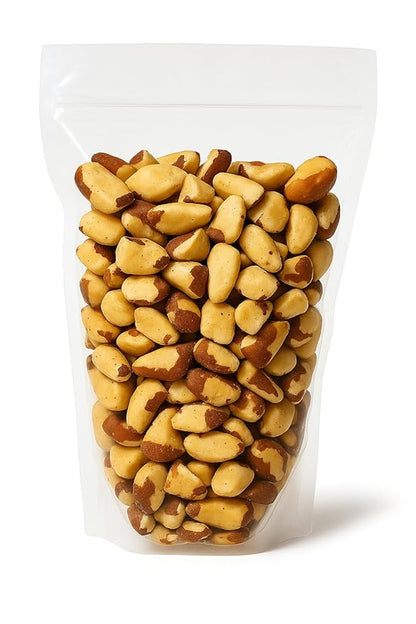 I’m A Nut Brazil Nuts, Broken, 32oz (2 lb) Distinct | Non GMO Batch Tested Gluten & Peanut Free Vegan Keto Friendly Large, Fresh Resealable bag