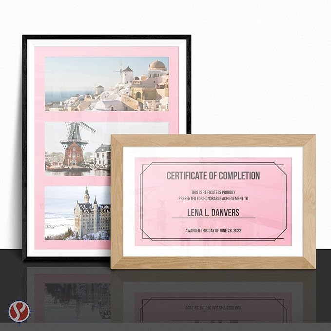 Pink Pastel Colored Paper - Perfect for Documents, Invitations, Posters, Flyers, Menus, Arts and Crafts | 11" x 17" | Regular 20lb Bond (75gsm) Paper - Smooth Finish | Bulk Pack of 100 Sheets