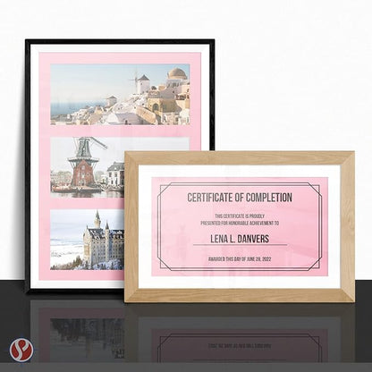 Pink Pastel Colored Paper - Perfect for Documents, Invitations, Posters, Flyers, Menus, Arts and Crafts | 11" x 17" | Regular 20lb Bond (75gsm) Paper - Smooth Finish | Bulk Pack of 100 Sheets