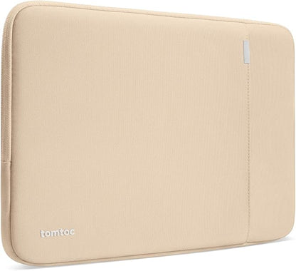 tomtoc 360 Protective Laptop Sleeve for 14-inch MacBook Pro M5/M4/M3/M2/M1 Pro/Max A3434 A3112 A3401 A3185 A2992 A2918 2025-2021, Water-Resistant Case Bag with Accessory Pocket for 13.8 Surface Laptop