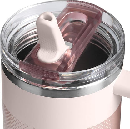 STANLEY Quencher ProTour Flip Straw Tumbler with Leakproof Lid | Built-In Straw & Handle | Cupholder Compatible for Travel | Insulated Stainless Steel Cup | BPA-Free