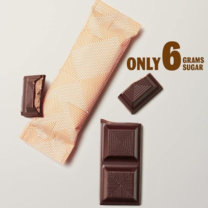 TCHO Aww Nuts! 75% Dark Chocolate Bars (10 pack) | Plant Based, Organic & Fair Trade, | Non GMO, Non-Dairy, Vegan Chocolate, Soy Free (2.5oz each)