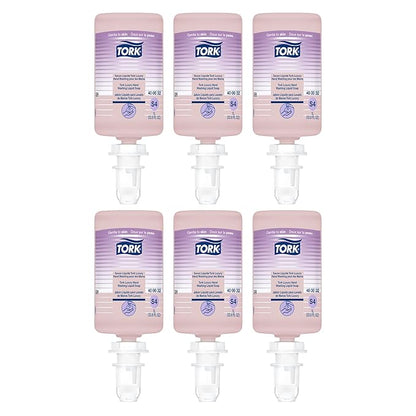 Tork Luxury Hand Washing Liquid Soap S4, Scented, 6 x 1L, 400032 (formerly 400012), 0.17 Fl Oz (Pack of 6)