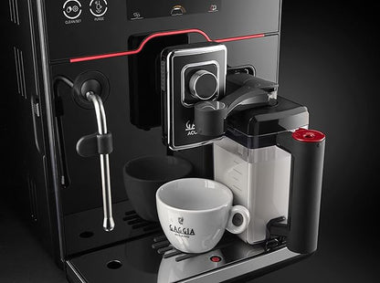 Gaggia Accademia Luxury Italian Fully Automatic Espresso Machine with 19 Customized drink settings,0.5 Liters,RI9782/46 Brushed Stainless