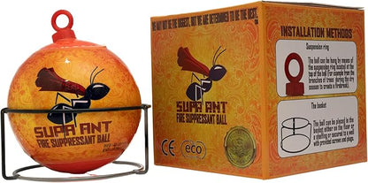 Supa Ant Fire Safety Ball as Fire Blanket for Home and Kitchen – Fire Protection Device for House, Office, Garage, Car