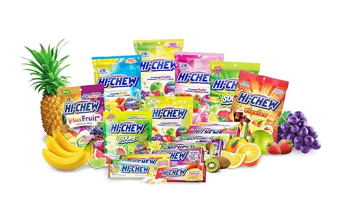 Hi-Chew Sensationally Chewy Japanese Fruit Candy, Banana, 1.76 Ounce (Pack of 10)