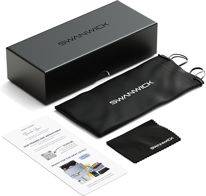 CLASSIC DAY & NIGHT MAGNETIC SNAP-ON SET - Premium Blue Light Blocking Glasses, Clear Lens, Block Blue Light from Gaming PC, Smartphone w/FREE $497 Training Course (Black, Regular)
