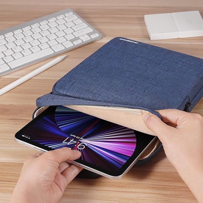 NIDOO 13 inch Laptop Sleeve Case Protective for 12.9" 13" iPad Pro Air /13" MacBook Pro Air M3 M2 / Microsoft Surface Pro 10 9 8/13.3" Galaxy Pro 360/13.4" Dell XPS 13/ HP EliteBook Computer