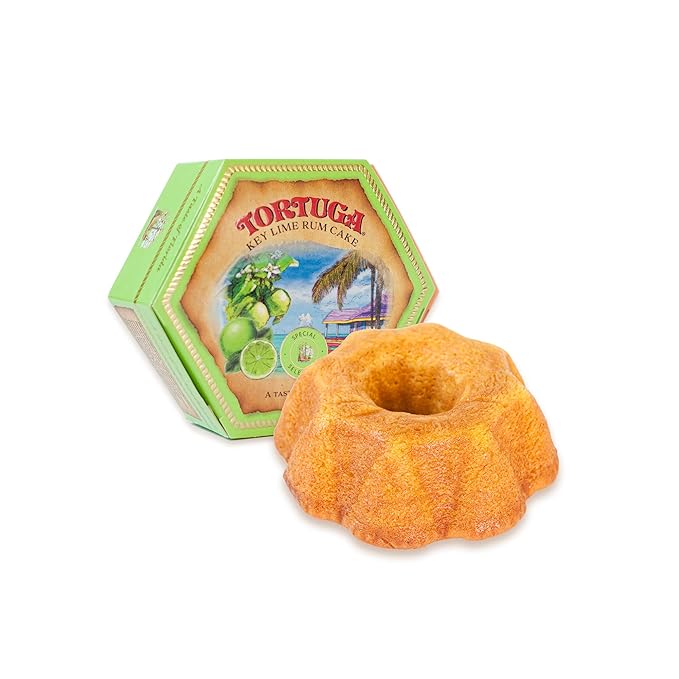 TORTUGA “Taste of Florida” Key Lime Rum Cake – 16oz The Perfect Premium Gourmet Gift