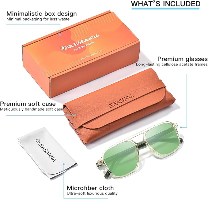 Sleep Glasses for 99.9% Blue Light Glasses Dual AR Coatings Green Lens for Computer Gaming Reduce Eyestrain