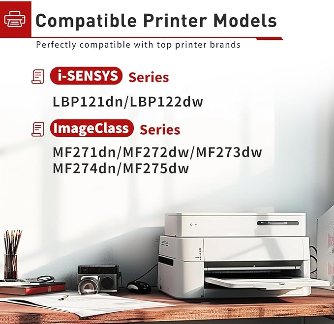 071H Toner Cartridge High Capacity Replacement Compatible for Canon 071H 071 CRG-071 Use with ImageCLASS LBP122dw LBP121dn LBP120 MF270 MF272dw MF273dw MF274dw MF275dw Printers