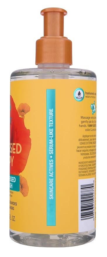 Tree Hut Sunkissed Poppy Serum Infused Hand Wash | Nourish & Hydrate Hands with Strengthening Skin Care | Long Lasting Scent | Cleanse & Lock in Moisture | 11 fl oz.