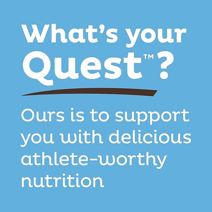 Quest Nutrition Cookies & Cream Protein Bars, 21g Protein, 1g Sugar, 4g Net Carb, High Fiber, Gluten Free, Keto Friendly, 12 Count