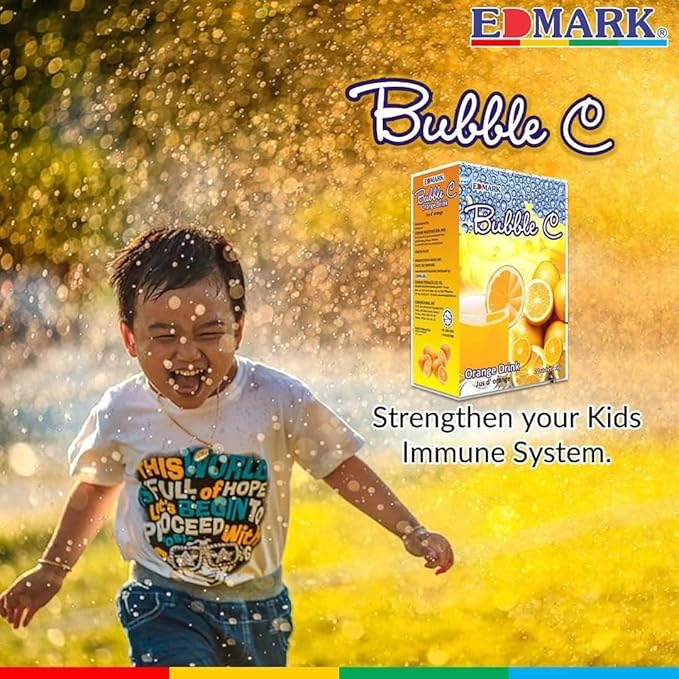 EDMARK Bubble C Instant Orange Drink, Troikani & CoCollagen Drink Bundle - 3 Pack