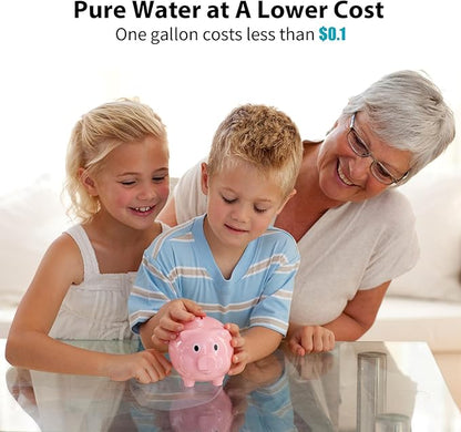 Replacement Filters for All Brita® Pitchers and Dispensers, Fits Brita® Classic OB03, Mavea® 107007, and More, Last Up to 2 Months or 40 Gallons (Pack of 6)