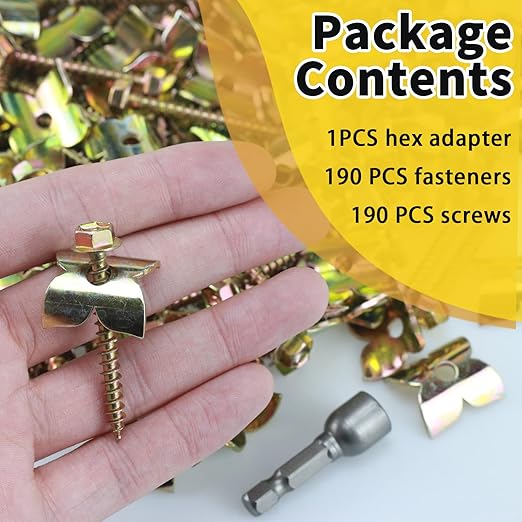 Fence Nails - Steel Wire Fencing Staple for Softwoods, Reuse Fence Staple Fasteners Nails with Wire Fixer, for Wire Mesh and Woven Fencing, Patent Pending