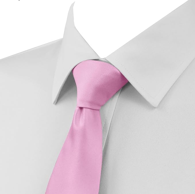 trilece Ties for Men - Men's Solid Color Ties - Formal Neckties for Men - Neck Tie for Man
