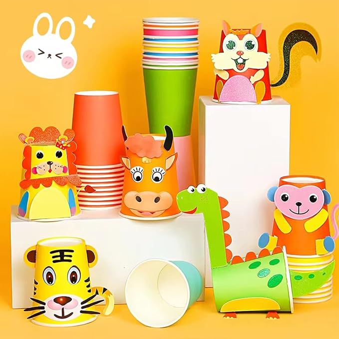 Disposable Paper Cups, 60pcs Orange Disposable Halloween Paper Cups For DIY Wedding Party Picnic BBQ Travel and Event 8OZ Halloween Party Cups(Orange)