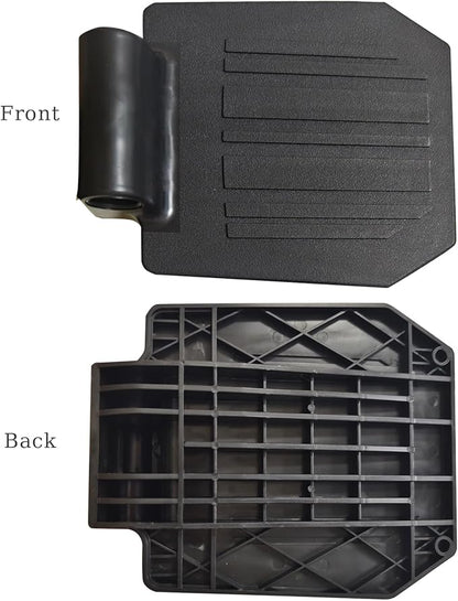 1 Pair of Universal Footplate for The Wheelchair, Transport Chair Footrest Elevating Leg Rests Replacement Parts for Standard Wheelchair Repair Parts