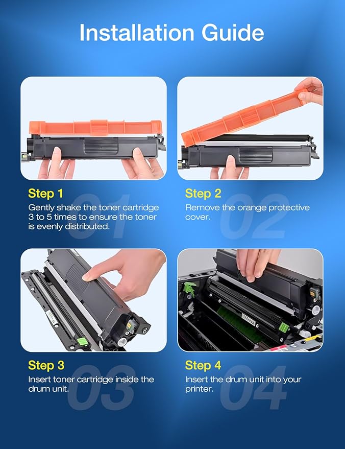 TN229XL Black Toner Cartridge Replacement for Brother TN-229XL TN 229 XL to use with MFC-L3720CDW HL-L3220CDW HL-L3280CDW HL-L3300CDW MFC-L3780CDW Printer