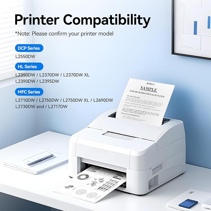 TN730 Toner Cartridge Black 2-Pack Printer Replacement Compatible for Brother TN-730 TN760 TN-760 MFC-L2710DW MFC-L2750DW DCP-L2550DW HL-L2350DW HL-L2395DW HL-L2370DW HL-L2390DW MFC-L2690DW HL-L2325DW