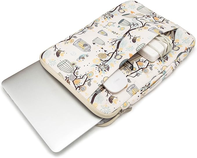 Kinmac 360° Protective Water Resistant Laptop Case Bag Sleeve with Handle for Surface Pro,MacBook Air/Pro 13",MacBook 12",iPad pro 12.9 and 12 inch-13.3 inch Laptop (Fly to Freedoom)