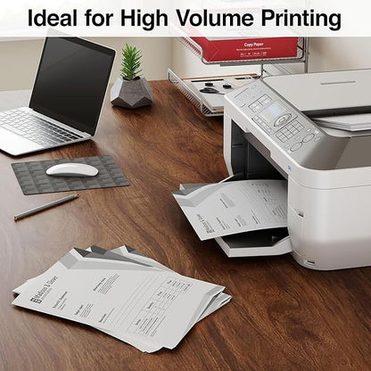 Staples TRU RED 8.5x11 Copy Paper 20 lb. 92-Bright 5000 Sheets/Carton