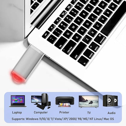 8GB USB Flash Drive 20 Pack Nicepicten FAT32 USB Thumb Drive Memory Stick Jump Zip Drive USB 2.0 Flash Drives 8GB with Lanyard & Label (Mixcolor)