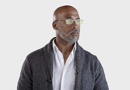 ThinOptics Frontpage Blue-Light Blocking Computer Reading Glasses and Milano Aluminum Case