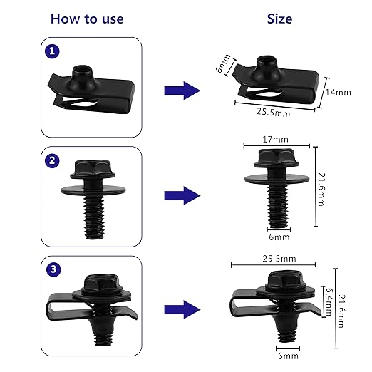 Car Push Retainer Clips 1045PCS Auto Fasteners Assortment-30 Most Popular Sizes Nylon Bumper Fender Rivets with 10 Cable Ties and Blue Fastener Remover for Ford GM Toyota Honda Chrysler Benz Nissan