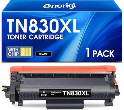 TN830XL Toner Cartridge Replacement for Brother TN830XL TN830 XL Toner TN-830XL Work for Brother DCP-L2640DW HL-L2460DW MFC-L2820DW HL-L2405W HL-L2480DW HL-L2400D (1 Black)