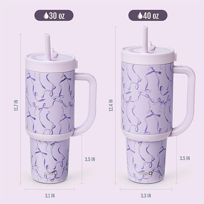 Ello Oasis 40oz Stainless Steel Tumbler - Take a Bow