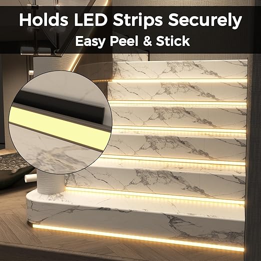 SWRT Double Sided Tape, 16.5 FT x 1 in x 0.04 in Thick Heavy Duty Mounting Foam Tape, Waterproof Adhesive Tape for Car, LED Strip Light, Home Office Automotive Deco