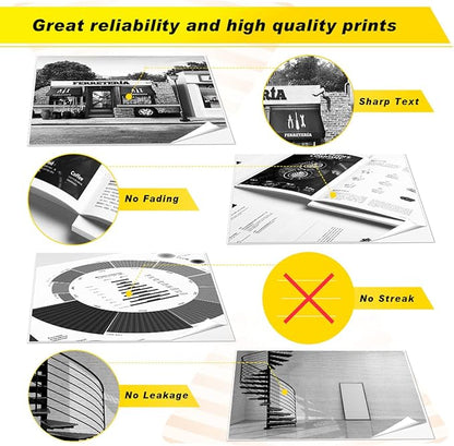 v4ink 4PK Compatible 85A Toner Cartridge Replacement for HP 85A CE285A 36A CB436A 35A CB435A Canon 125 Toner for HP Pro P1006 P1102 P1102W P1109w MFP M1212nf M1217nfw MF3010 LBP6030 LBP6030W Printer