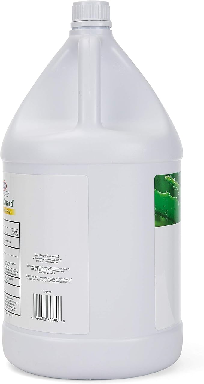 CLOROX Healthcare AloeGuard Antimicrobial Hand Soap for Healthcare Professionals - Liquid Hand Wash for Everyday Use with Aloe Vera to Soothe & Moisturize Hands, 128 Fl Oz