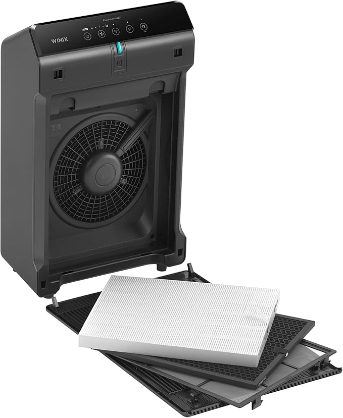 WINIX 5510 Air Purifier (New Generation of 5500-2 with App Support) for Home Large Room Up to 1881 Ft² in 1 Hr, True HEPA, High Deodorization Carbon Filter and Auto Mode, Captures Pet Allergies, Smoke