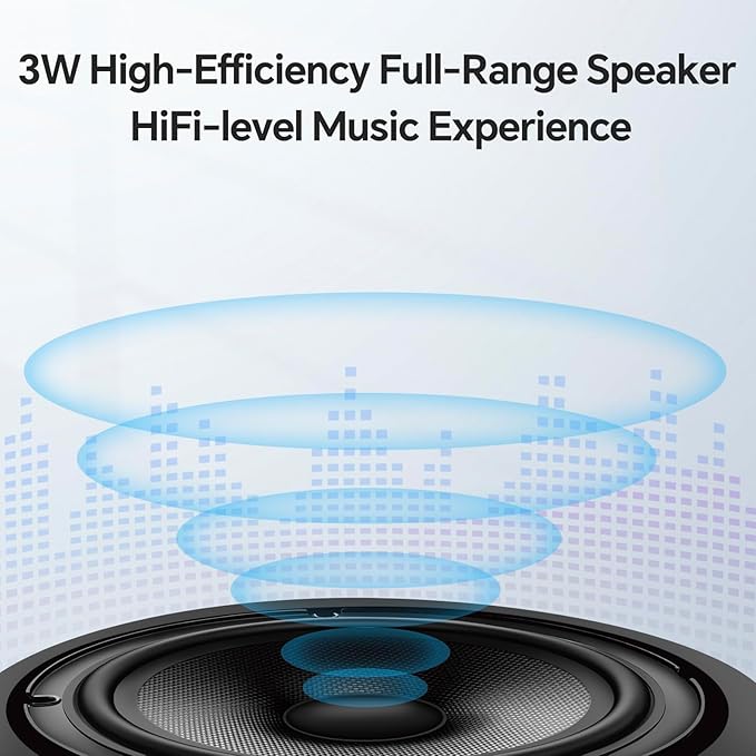 N newline Bluetooth Speakerphone with 360° & 5 Meters (16 Feet) Voice Pickup for Work & Leisure, Pro AI Noise Reduction, High-Efficiency Full-Range Speaker, 12 Hours Battery Life