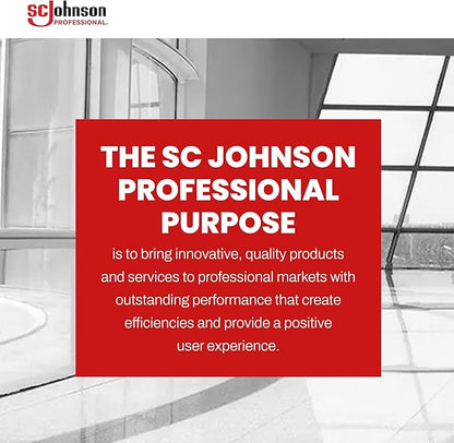 SC Johnson Professional Clear FOAM Dispenser and Refill Starter Kit, Wall Mount Soap Dispenser for Hand Soap, 1 Refresh Clear FOAM Hand Wash, 1 Liter Cartridge, 33.8 fl. oz., for Professional Use Only